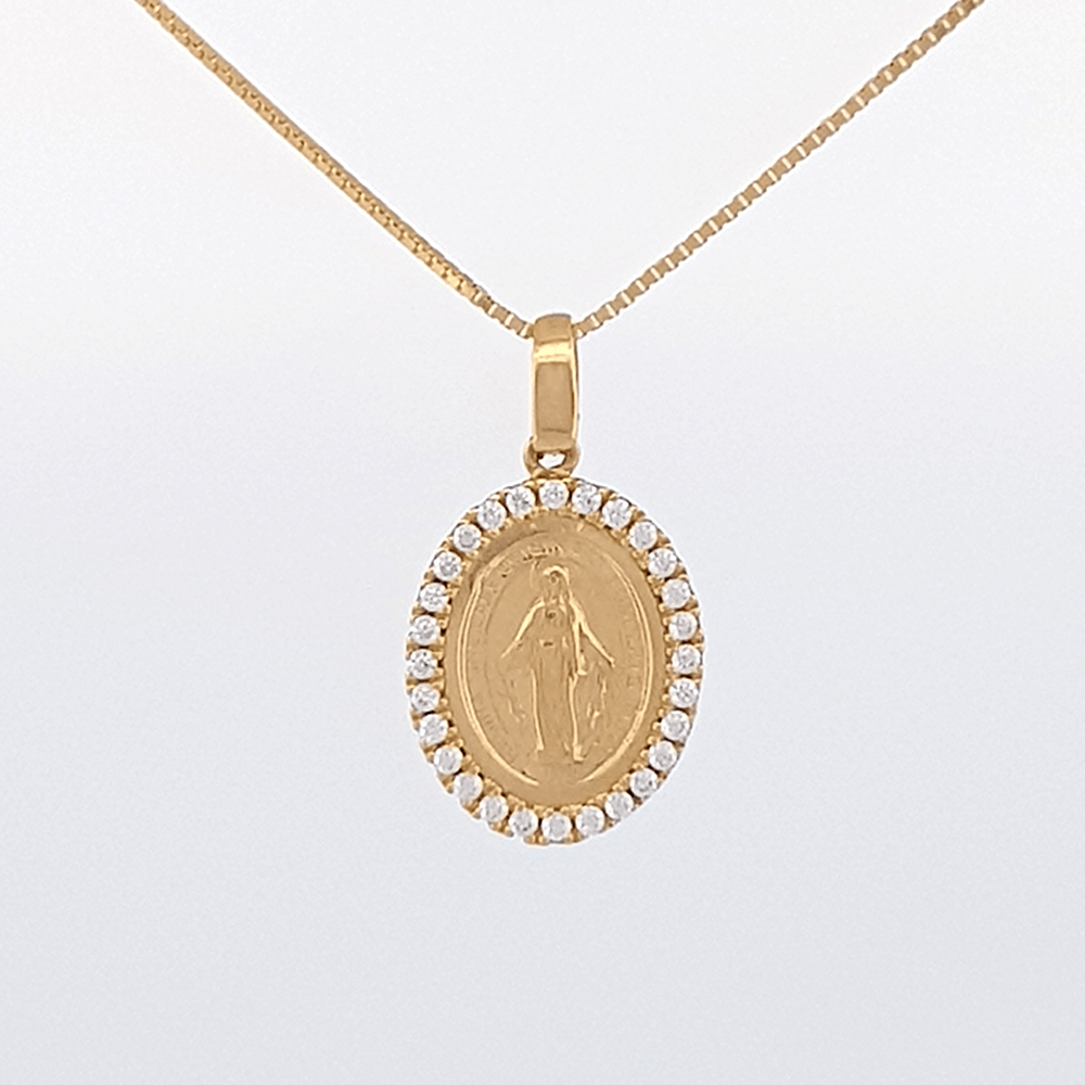 Dije Virgen María Milagrosa