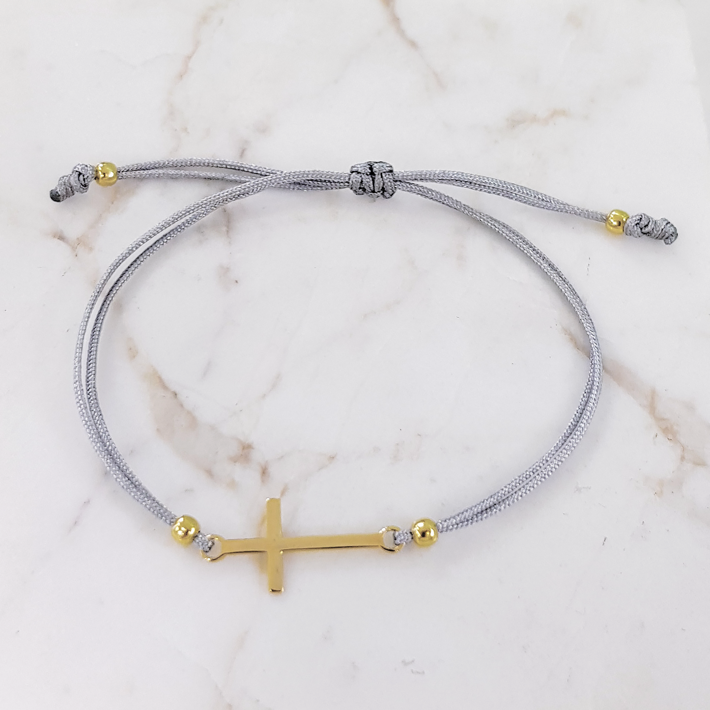 Pulsera Hilo Cruz