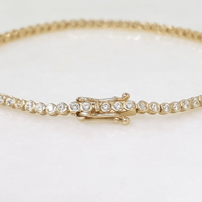 Pulsera Tenis Bisel