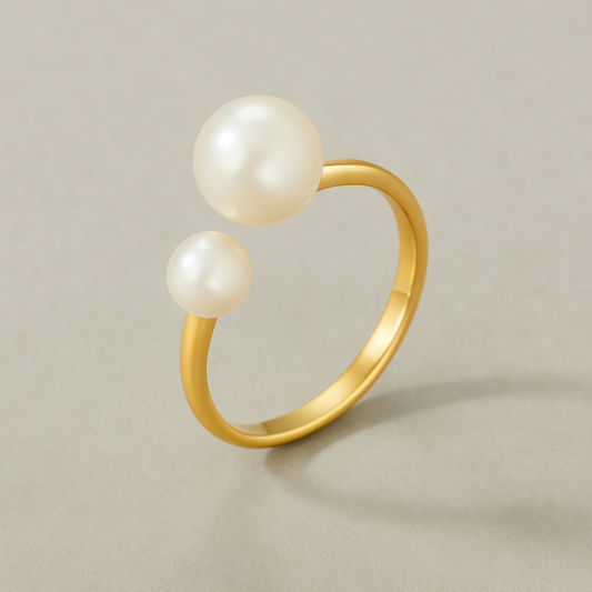 Anillo Doble Luna