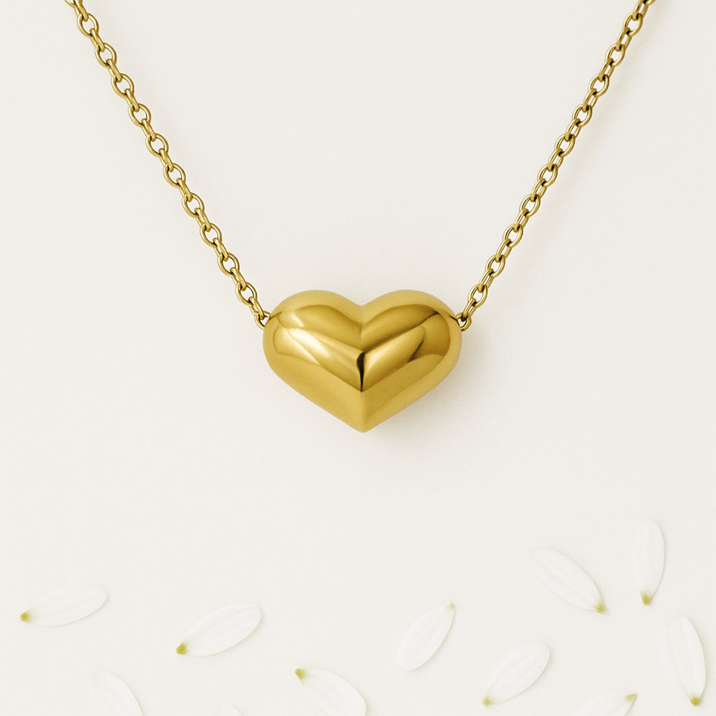 Collar Corazon Pasante