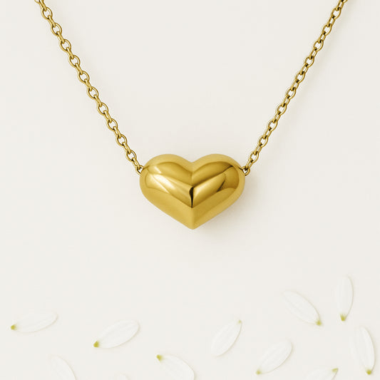 Collar Corazon Pasante