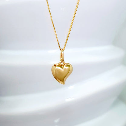 Collar Corazon Pulido #2
