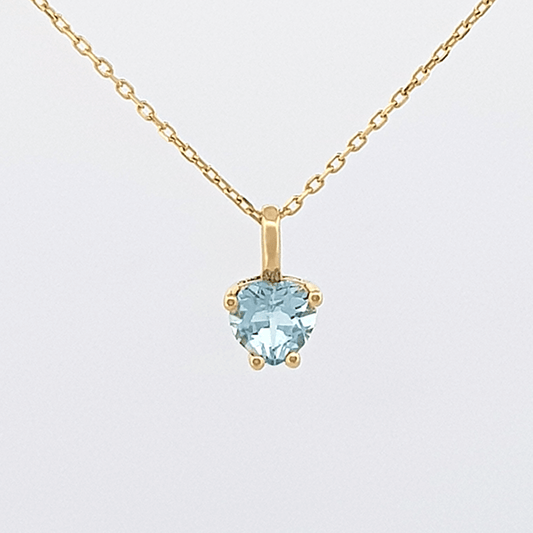 Dije Topacio Sky Blue