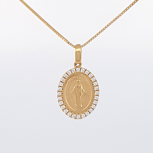 Dije Virgen María Milagrosa